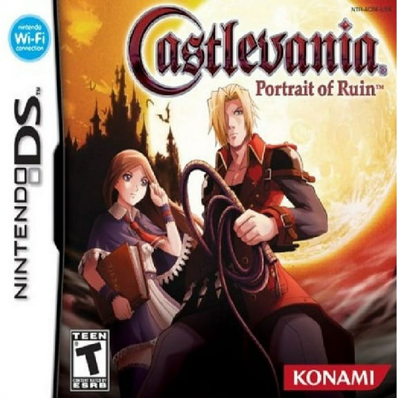 Restored Castlevania: Portrait of Ruin (Nintendo DS, 2006) Adventure Game (Refurbished)