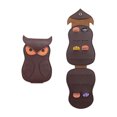 thumbnail image 2 of WIZUTIZ Folk Guitar Paddle Box Leather Guitar Paddle Keychain Large Capacity Embroidered Paddle Storage Bag Home Gadgets Meticulously Crafted, 2 of 5
