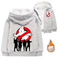thumbnail image 5 of Suéter con capucha de invierno de los Cazafantasmas, chaqueta cálida con cremallera para niños, niños y niñas, 5 of 5