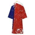 thumbnail image 6 of Filipino Vintage Distressed Philippines Flag Bathrobe Plush Bathrobe Cozy Unisex Winter Bathrobe Warm Water Absorbent, 6 of 9