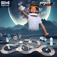 thumbnail image 5 of Pista de Autos de Astronautas Armable Rm Regalomex 246 Piezas Desmontables Blanco, 5 of 5