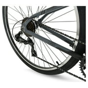 Hyper Bicycles 700c Urban Hybrid Bike, Adults Ages 14+, Gray