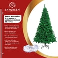 thumbnail image 2 of Arbol Navidad Artificial Frondoso 2.10m + Luces45m Navideña Sky Green SIN MODELO, 2 of 10