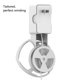 thumbnail image 5 of sweethay Soporte de pared de altavoz inteligente Soporte de montaje en pared Reproductor portátil Altavoz de ahorro de espacio para 4 Cables de audio/vídeo Blanco, 5 of 6