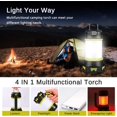 thumbnail image 2 of Linterna de camping recargable verde, luz multifuncional con 6 modos, lámpara de iluminación portátil para camping, pesca, senderismo y actividades al aire libre., 2 of 5