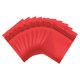 thumbnail image 1 of Bolsa de embalaje resellable Uxcell para pequeñas empresas, bolsas mate a prueba de olores con cierre de cremallera de aluminio color rojo, 1 of 7