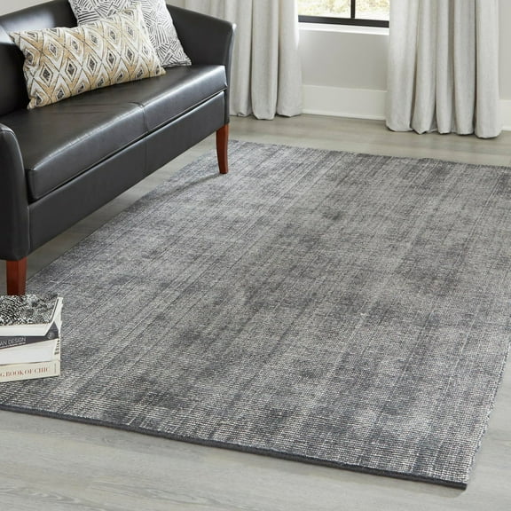 Jill Zarin English Manor Collection Area Rug - Farmhouse (3' 3" x 5' 3" Rectangle Earl Grey/Ivory)