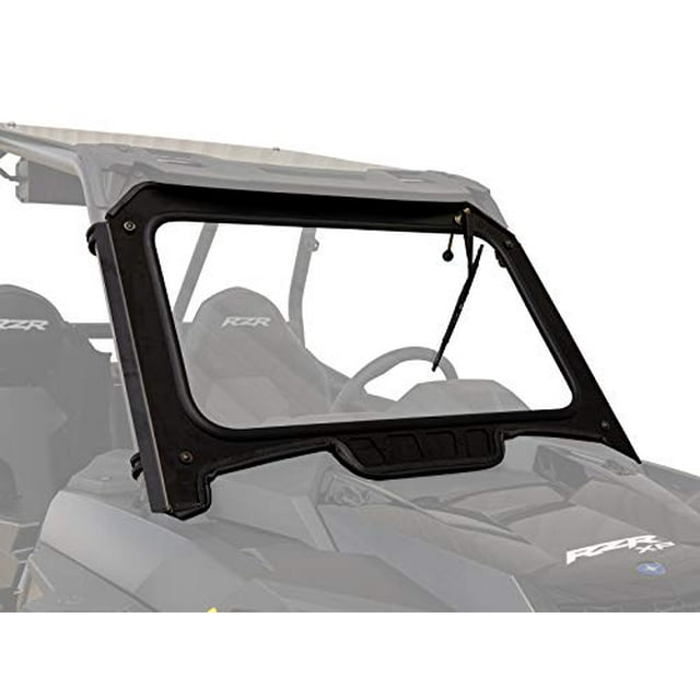 SuperATV Vented Front Glass Windshield for 2019+ Polaris RZR XP 1000