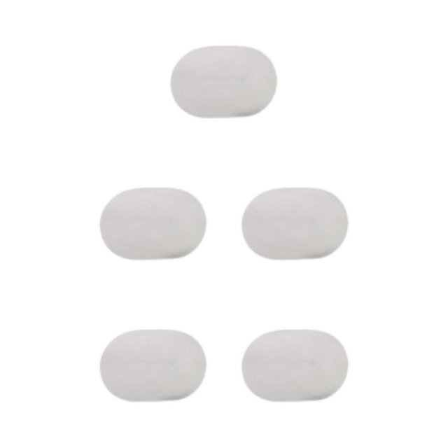 Guardoinrt Waterproof Set Place Mat And Decorate Dining Table Wide Application Place Mat For Dining Table Table Kitchen Place Mat white 5Set
