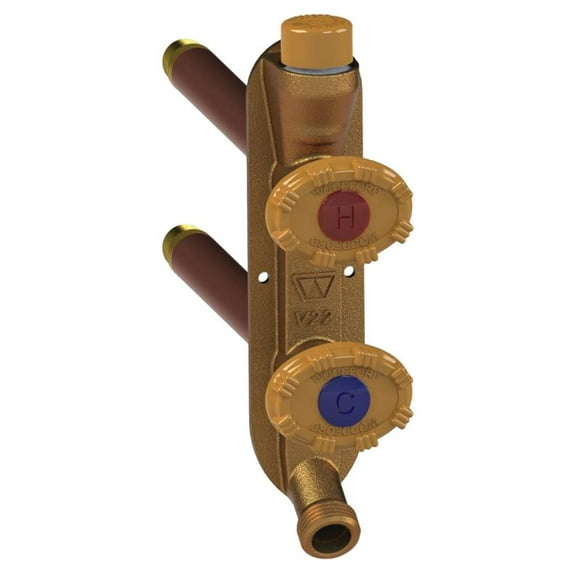 Woodford V22PX-4-MH Freezeless Hot & Cold Wall Faucet