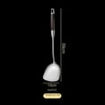 thumbnail image 6 of Stainless Steel Wooden Kitchen Utensils: Heat-Resistant Cooking Spoons, 6 of 9