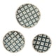 thumbnail image 1 of Cesta de pared colgante hecha a mano, 3 uds., bandejas decorativas colgantes tejidas de bambú redondas, plato para sala de estar y dormitorio esquí esquí Gafas de esquí, 1 of 5