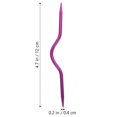 thumbnail image 3 of HLONK 3PCS Knitting Tool Sweater Hooks Knitting Needles Cable Needle Crooked Needle Sewing Needles (Random Color), 3 of 7
