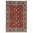 thumbnail image 2 of Alfa Rich 5x7 Area Rugs, Ultra-Thin, Oriental, Blue and Red Rug, Non-Slip, Machine Washable, Easy Clean, Pet Friendly Rugs, 2 of 6