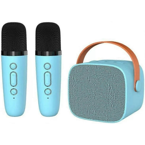 Bluetooth K-song audio karaoke with microphone split wireless audio portable children family KTV mini set support AUX, TF card, sound change