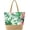 Flower, variant on Pleneal Straw Beach Bags for Women - Women Beach Handmade Woven Tote Bag, Summer Mesh Hollow Shoulder Bag for Holiday