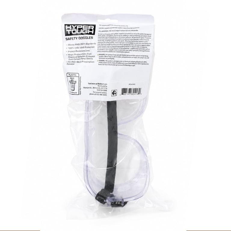 Safety Goggles, Clear Anti-Fog, 3-Pack photo 7