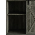 thumbnail image 5 of Castle Place Vintage Sideboard Buffet Cabinet, Dark Grey, 5 of 8