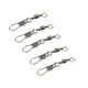 thumbnail image 5 of Toystoory 100 Uds rodamiento de bolas rodante forma giratoria señuelo de pesca conector a presión Pescar Acier 7+3, 5 of 6