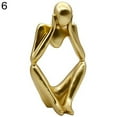 thumbnail image 2 of SPRING PARK Abstract Sculpture Statue,Thinker Statue Abstract Character Decoration Office Ornament,Thinking Man,Gift Art Decorative Home Decor Figurine, 2 of 7