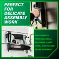 thumbnail image 3 of Metabo HPT Pin Nailer, Pro-Preferred Pneumatic Power Nailers for Cabinets, Trim, and Crafting, Makes Invisible Holes, Lightweight 2.0 lbs Tool, 23 Gauge, 5/8" to 1-3/8" Headless Micro Pins, NP35A, 3 of 11