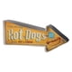thumbnail image 4 of 1 tablero luminoso decorativo con instrucciones de perrito caliente de hierro estilo retro americano (amarillo), 4 of 7
