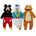thumbnail image 1 of Kit 3 Mamelucos con Gorro Bordado Disney Mickey Mouse, Donald, Tigger Disney KitB138, 1 of 5