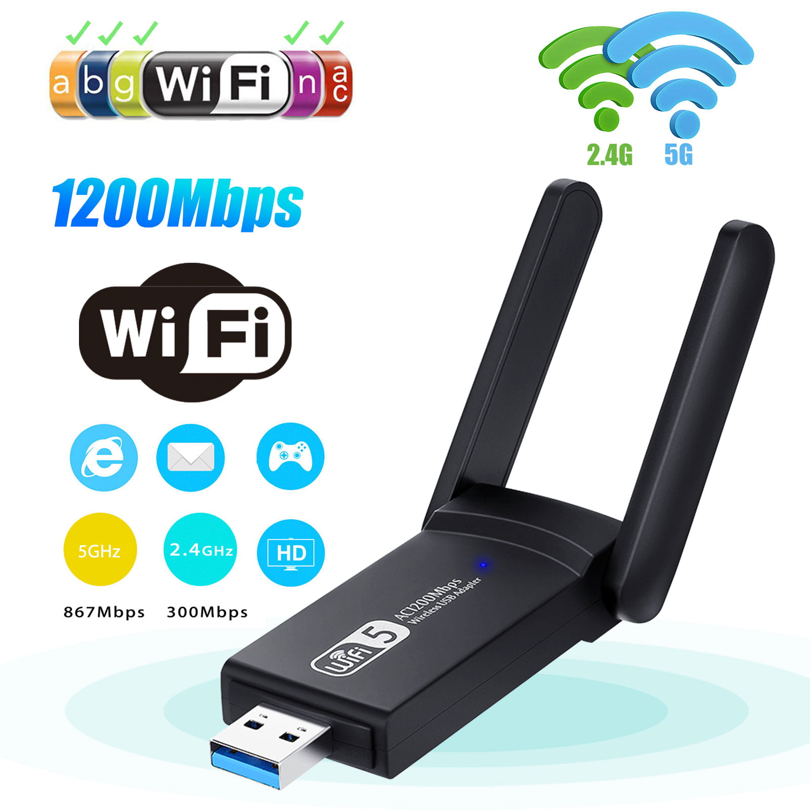 wireless ac1200 dual band usb adapter driver download