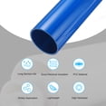 thumbnail image 3 of 67.8mm ID 75mm OD 500mm Blue PVC Pipe Rigid Water Pipe Drain Pipe, 3 of 6
