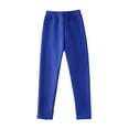 thumbnail image 4 of Byoo Solid Leggings for Toddler Girl Straight Leg High Rise Relaxed Slim Fit Capris Trousers Kids Soft Tights Pants, 4 of 6