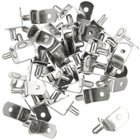 

40pcs Cupboard Support Pin Cold Rolled Steel Shelving Peg For Wood Shelving