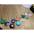 thumbnail image 4 of Natural Handmade Crystal Necklace Amethyst, Rose quartz, Green aventurine, Opal, Malachite, Blue soladite, 4 of 8