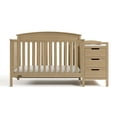 thumbnail image 2 of Graco Benton 4-in-1 Convertible Baby Crib and Changer, Driftwood, 2 of 13
