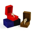 thumbnail image 6 of Fashion Velvet Round Corner Watch Box Smartwatch Storage Case Watch Display Holder Jewelry Packaging Boxes For Women Men Gift, 6 of 9