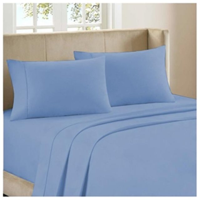 BedClothes Luxury 4-Piece Bamboo Comfort Bedding Sheet Set - Baby Blue