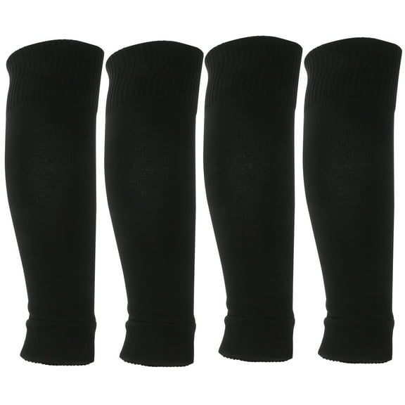 2 Pairs Mens Socks Leg Warmer Sports Shin Guards Outdoor Child