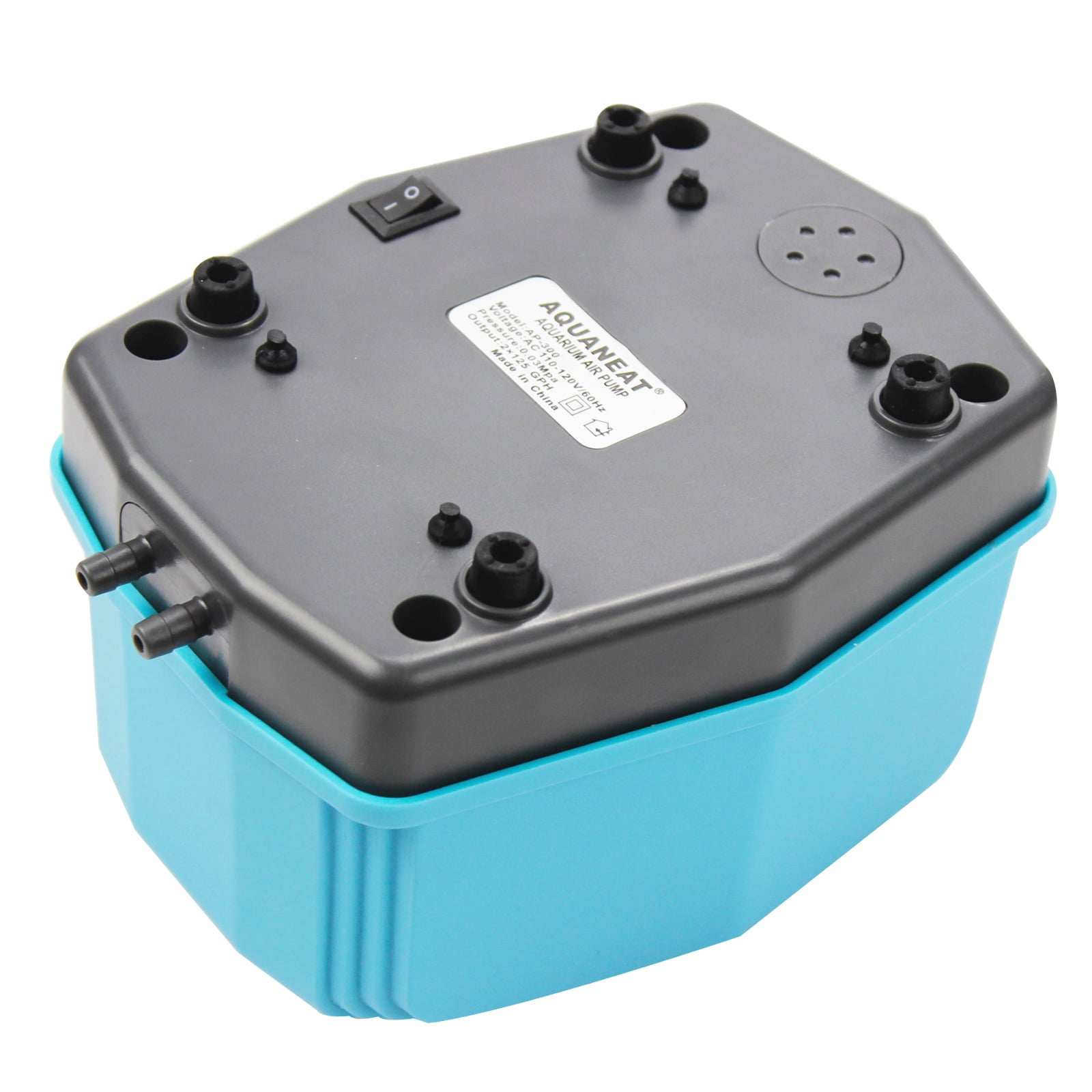 Aquaneat Powerful Aquarium Air Pump up to 300Gal Super Quiet Oxygen Aerator Pump