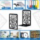 thumbnail image 4 of Sujetalibros para estanterías, sujetalibros de metal para libros de oficina en el hogar, soporte para estanterías, decoración del hogar, tapones para libros, soporte para libros, sujetalibros de, 4 of 5