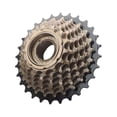 thumbnail image 2 of Soidarity Rueda libre para ciclismo 36 sonidos Tamaño compacto Instalación práctica Mano de obra Cassette liviano Accesorios mejorados Volante de metal Ciclismo Marrón siete Soidarity OD026687-02, 2 of 6