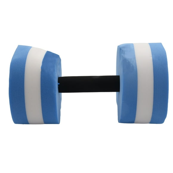 1Pc Outdoor Pool Toys Eva Foam Floating Dumbbells Summer Water Dumbbell Toys Swimming Pool Floating Dumbbells Water Support Dumbbells
