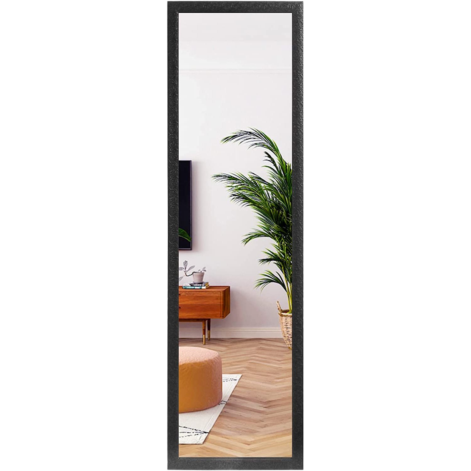 Door Mirror Full Length, WallMounted Mirror Rectangle Tall with