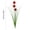 A4, variant on Red Hand Bouquet, Single Independence Day Spherical Flower With Bowknot, Mini Simulation Floral Ornament, Patriotic Decor for Party Gathering, Home Desktop Holiday Atmosphere Creation