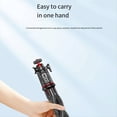 thumbnail image 3 of Selfie Stick Phone Tripod Stand, Extendable Flexible Octopus Tripod for Smartphone and Camera with Wireless Remote,1 x Phone Selfie Stick Tripod kit,Black, 3 of 8