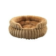 thumbnail image 2 of Qiweii Winter Plush Round Pet Bed Soft Warm Fluffy Nest Comfortable for Cats Small Dogs Home, 2 of 6