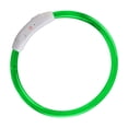 thumbnail image 1 of Collar luminoso ajustable para perros con visibilidad de seguridad para mascotas para caminatas nocturnas, collar liviano recargable por USB con parpadeo rápido, parpadeo lento y modos de luz, 1 of 5