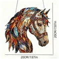 thumbnail image 3 of SLYNSHome Horse Sun Catcher Window Hanging Decoration,Multicolor Suncatcher Ornament for Window,Garden,Porch,Balcony Decor,Housewarming Gift, 3 of 7