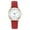 Red, variant on Jiyugala Watch for Women Sport Ms. Stainless Steel Case Belt Band Quartz Analog Wrist Watches