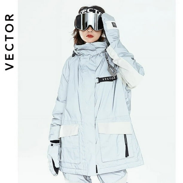 Reflective deals ski suit