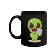 thumbnail image 2 of Kawaii Alien W Smartphone Mug Mug - Image by Shutterstock,, 2 of 4