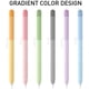 thumbnail image 4 of (Lavanda) Funda Apple Pencil de 1ª generación, funda de silicona de color degradado, accesorios de protección para mango compatible con Apple Pencil de 1ª generación, 4 of 5
